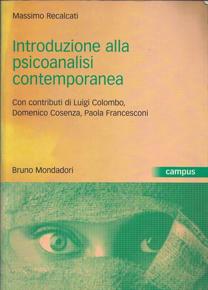 Introduzione alla psicoanalisi contemporanea - Massimo Recalcati - copertina