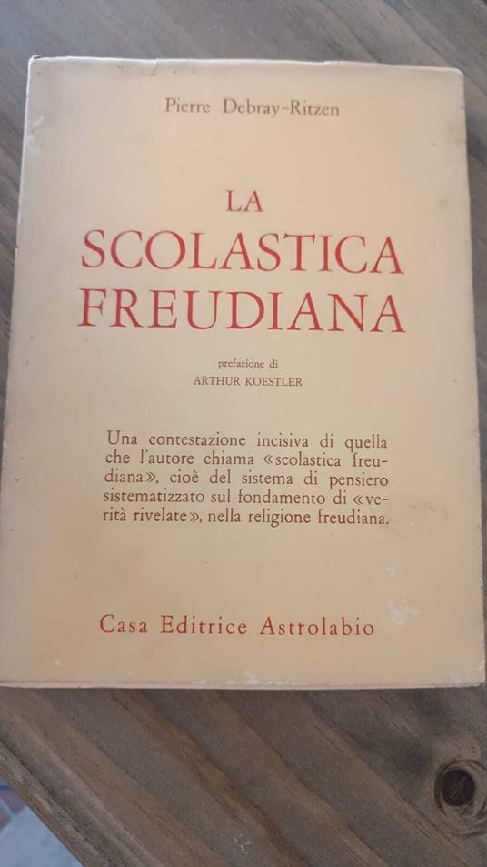 la scolastica Freudiana - copertina
