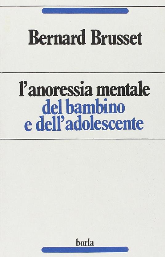 L' anoressia mentale del bambino e dell'adolescente - copertina
