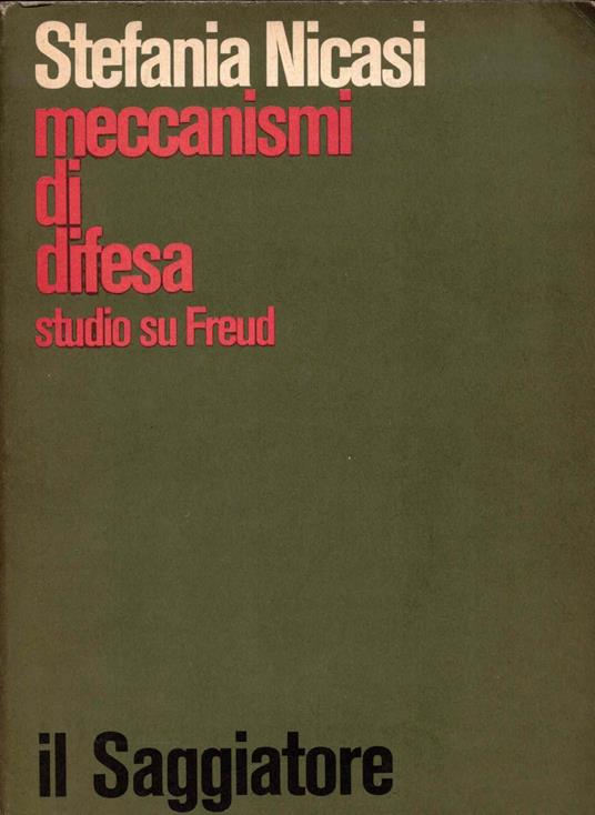 Meccanismi di difesa - Stefania Nicasi - copertina