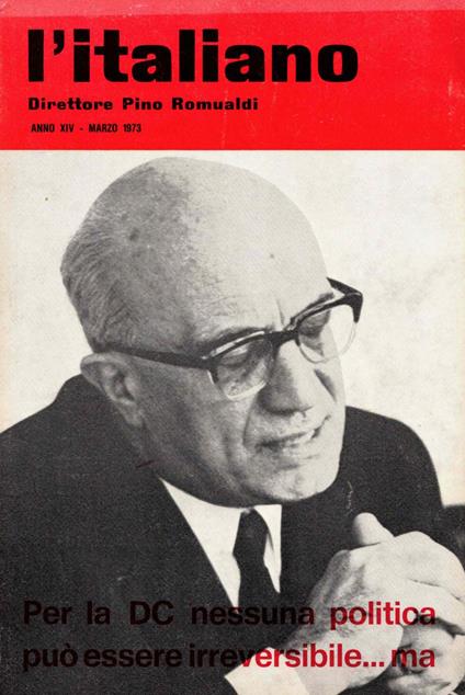 L' italiano- Anno XIV - Pino Romualdi - copertina