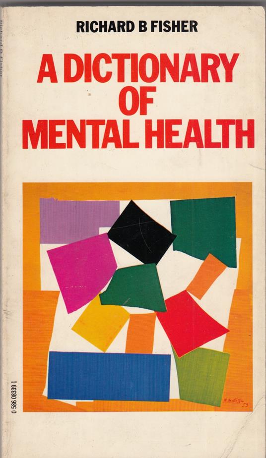 Dictionary Of Mental Health - copertina