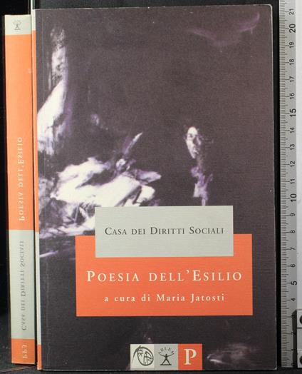 Poesia dell'esilio - copertina