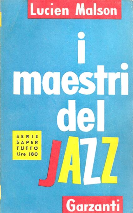 I maestri del Jazz - Lucien Malson - copertina