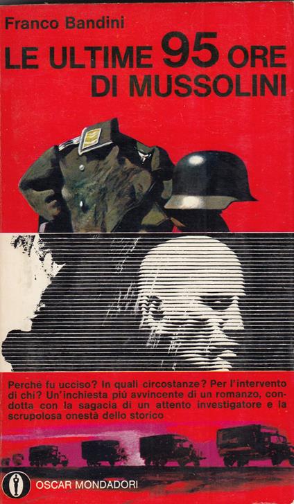 Le ultime 95 ore di Mussolini - Franco Bandini - copertina