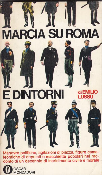Marcia su Roma e dintorni - Emilio Lussu - copertina