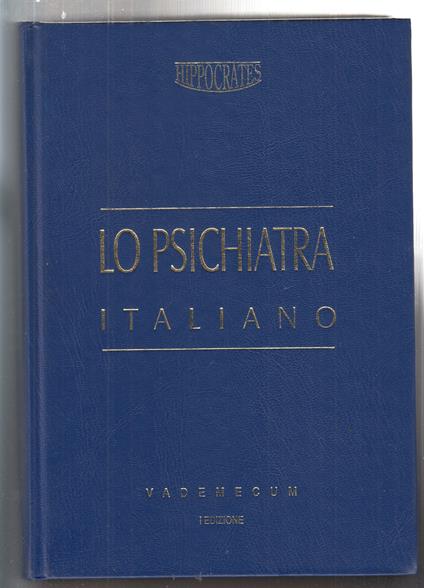 Lo Psichiatra Italiano - copertina