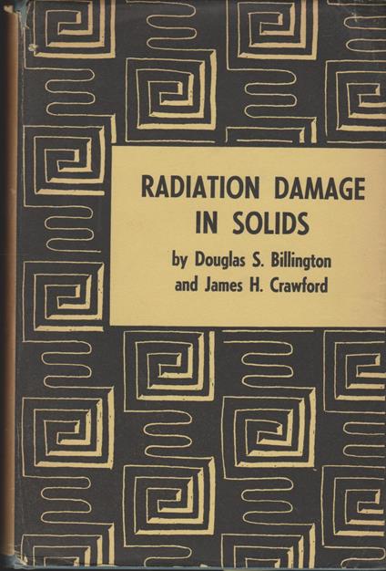 Radiation Damage in Solids - copertina