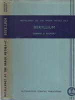 BERILLIUM. Metallurgyof the rarer metals. No 7