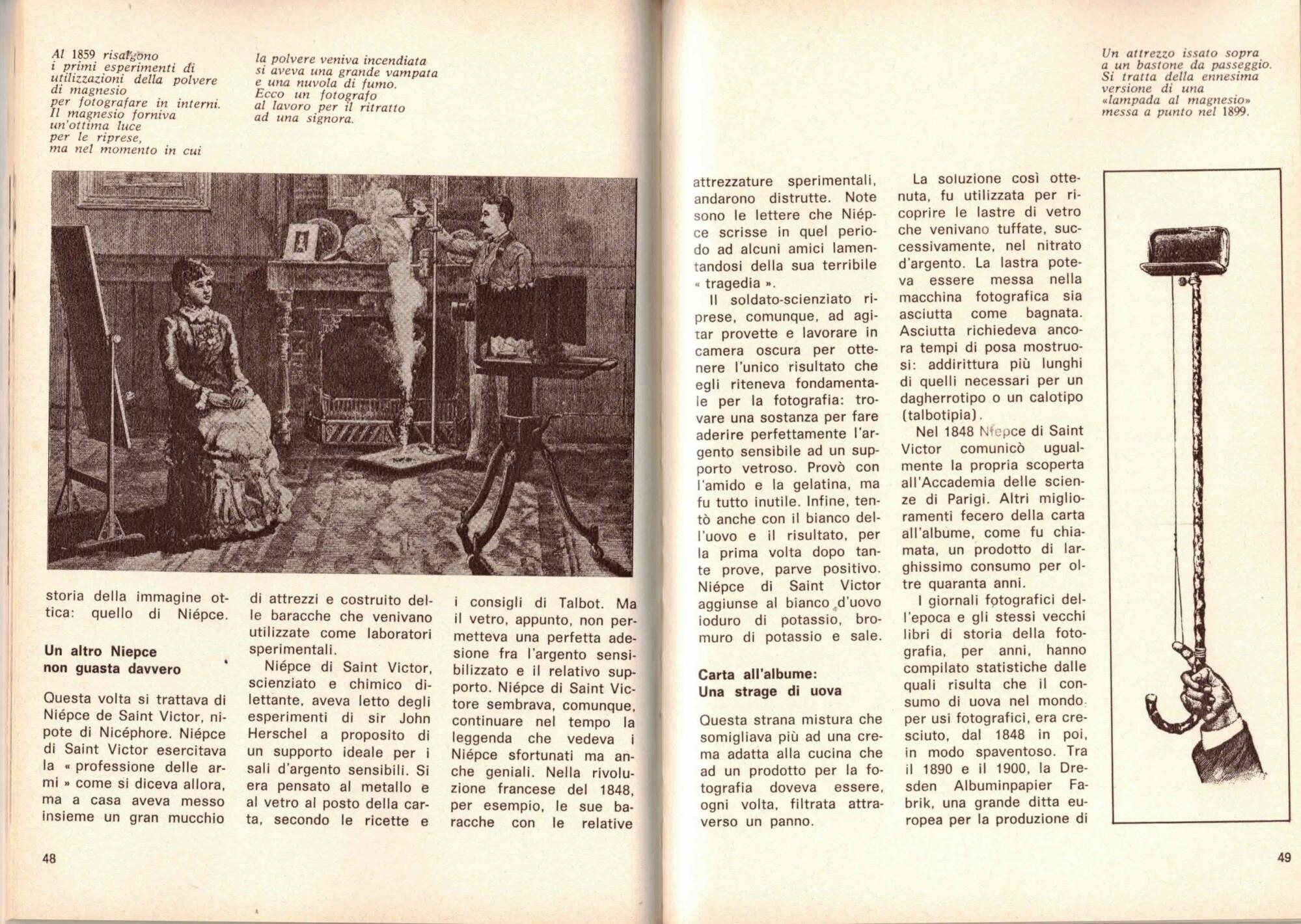 Storia avventurosa della fotografia