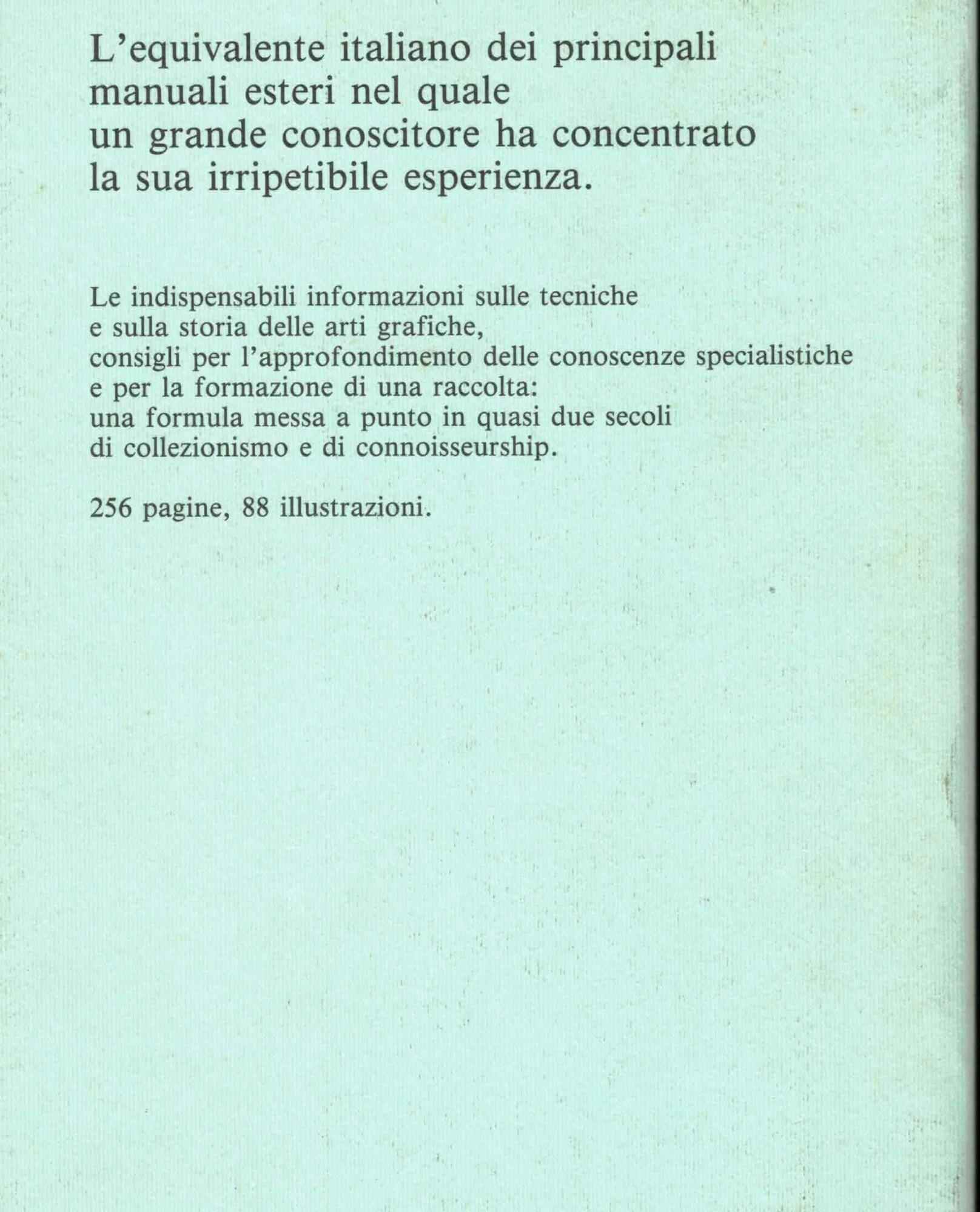 Il conoscitore di stampe. Ediz. illustrata