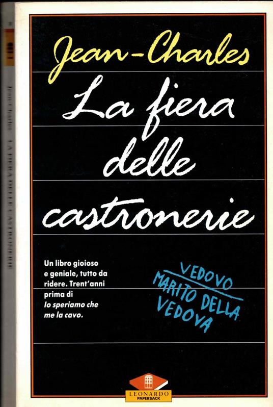 La fiera delle castronerie - Jehanne Jean-Charles - copertina