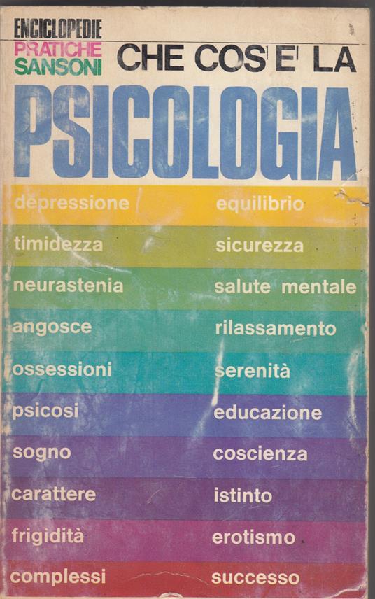 Che cos'è la psicologia - Pierre Daco - copertina