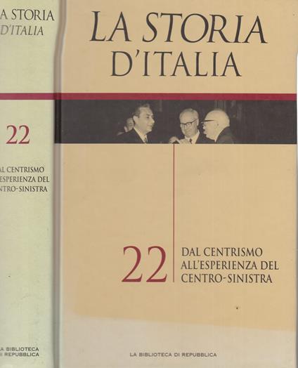 La storia d'Italia 22 - copertina
