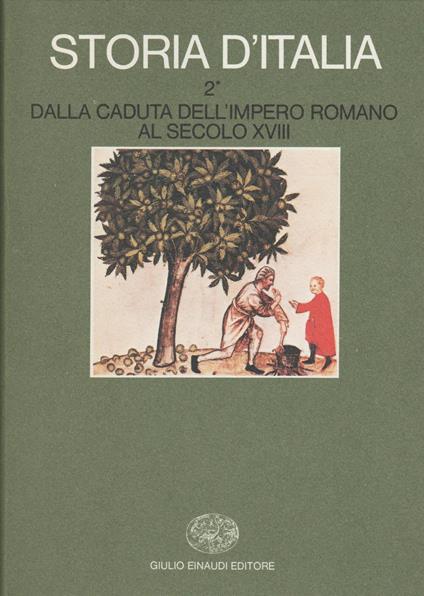 Storia d'Italia: 2 [Due volumi indivisibili]: Vol. 2 - R. Romano - copertina