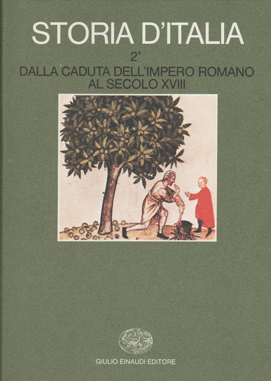 Storia d'Italia: 2 [Due volumi indivisibili]: Vol. 2 - R. Romano - copertina