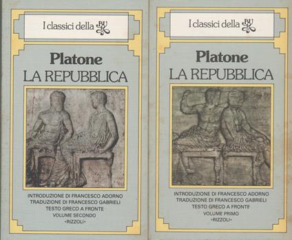 La Repubblica - Platone - copertina
