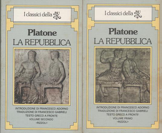 La Repubblica - Platone - copertina