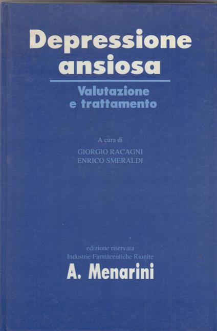 Depressione ansiosa. Valutazione e trattamento - copertina