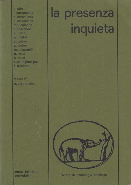 Presenza inquieta - copertina