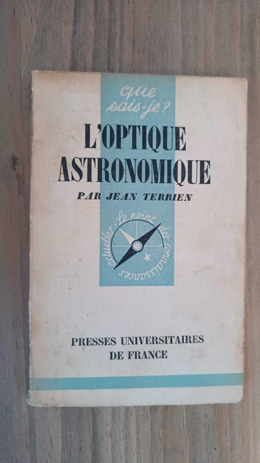 L' optique astronomique - copertina