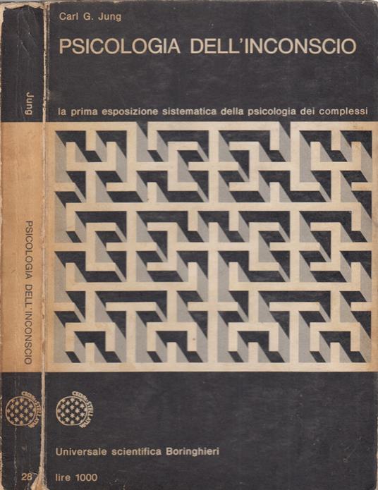 Psicologia dell'inconscio - Carl Gustav Jung - copertina