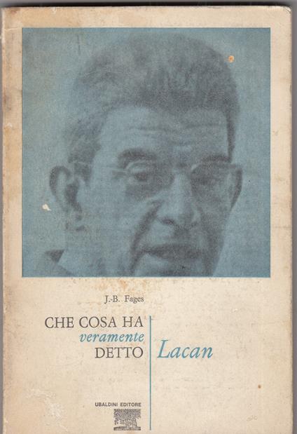 Che cosa ha veramente detto Lacan - copertina