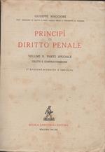 PRINCIPI DI DIRITTO PENALE Volume II: Parte speciale Delitti e contravvenzioni