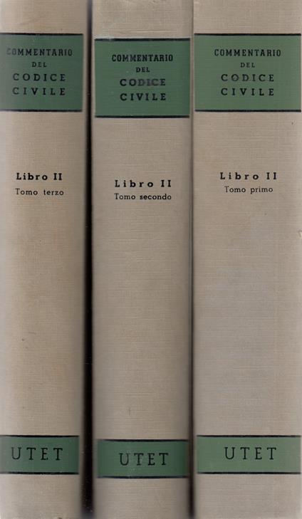Delle successioni. Tomo I - Disposizioni generali. Successioni legittime Tomo II - Successioni testamentarie Tomo III - Divisione. Donazione (Artt. 456-809) - Carlo Giannattasio - copertina