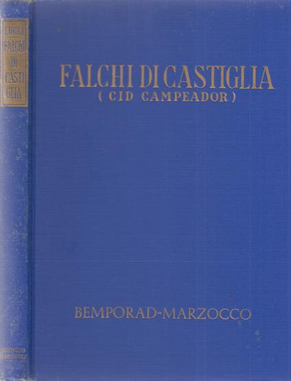 Falchi Di Castiglia Cid Campeadora - Antonio Lugli - copertina