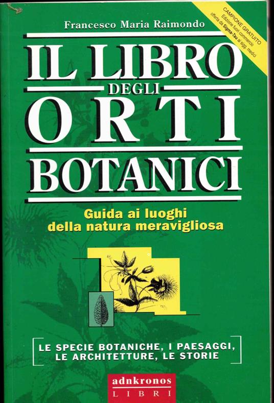 Il libro degli orti botanici - copertina