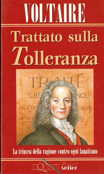 Il trattato sulla tolleranza - Voltaire - copertina