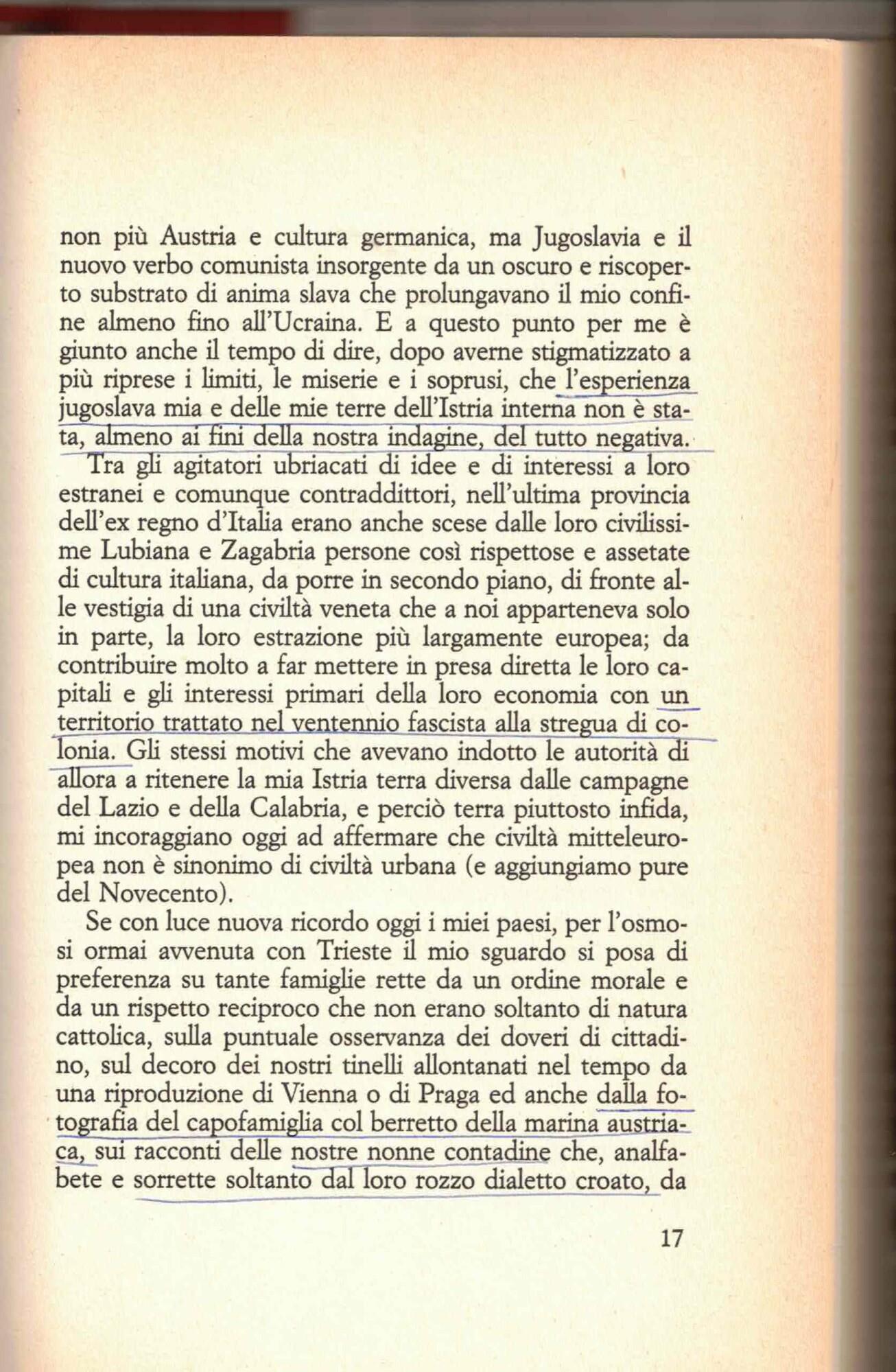 Alle spalle di Trieste (1969-1994)