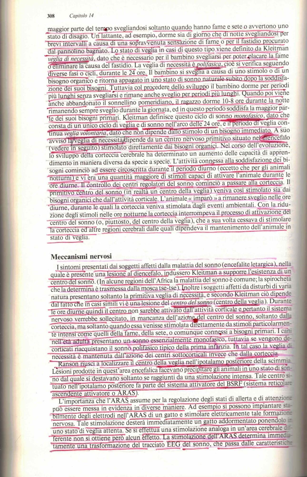 Psicologia fisiologica