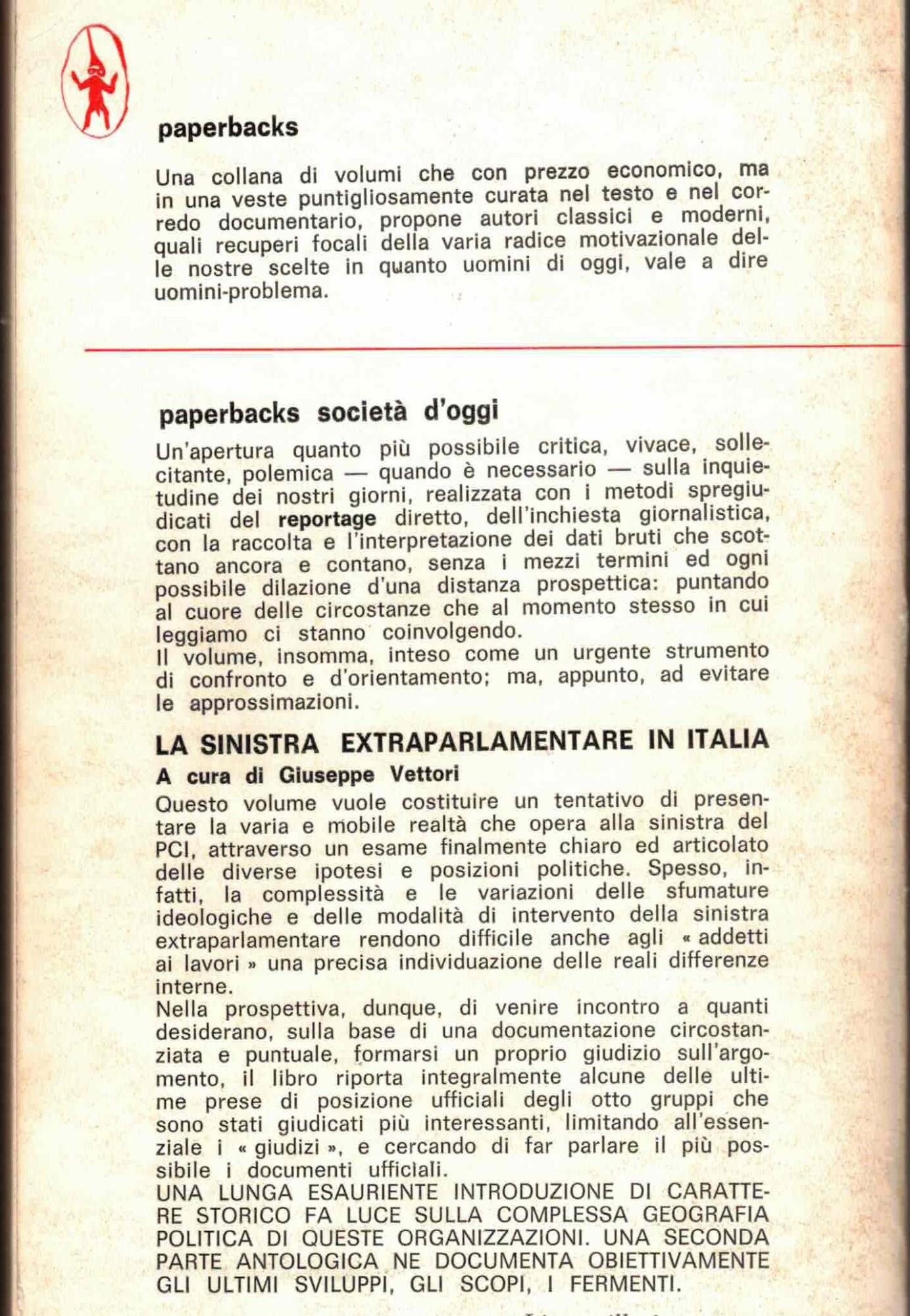 La sinistra extraparlamentare in Italia