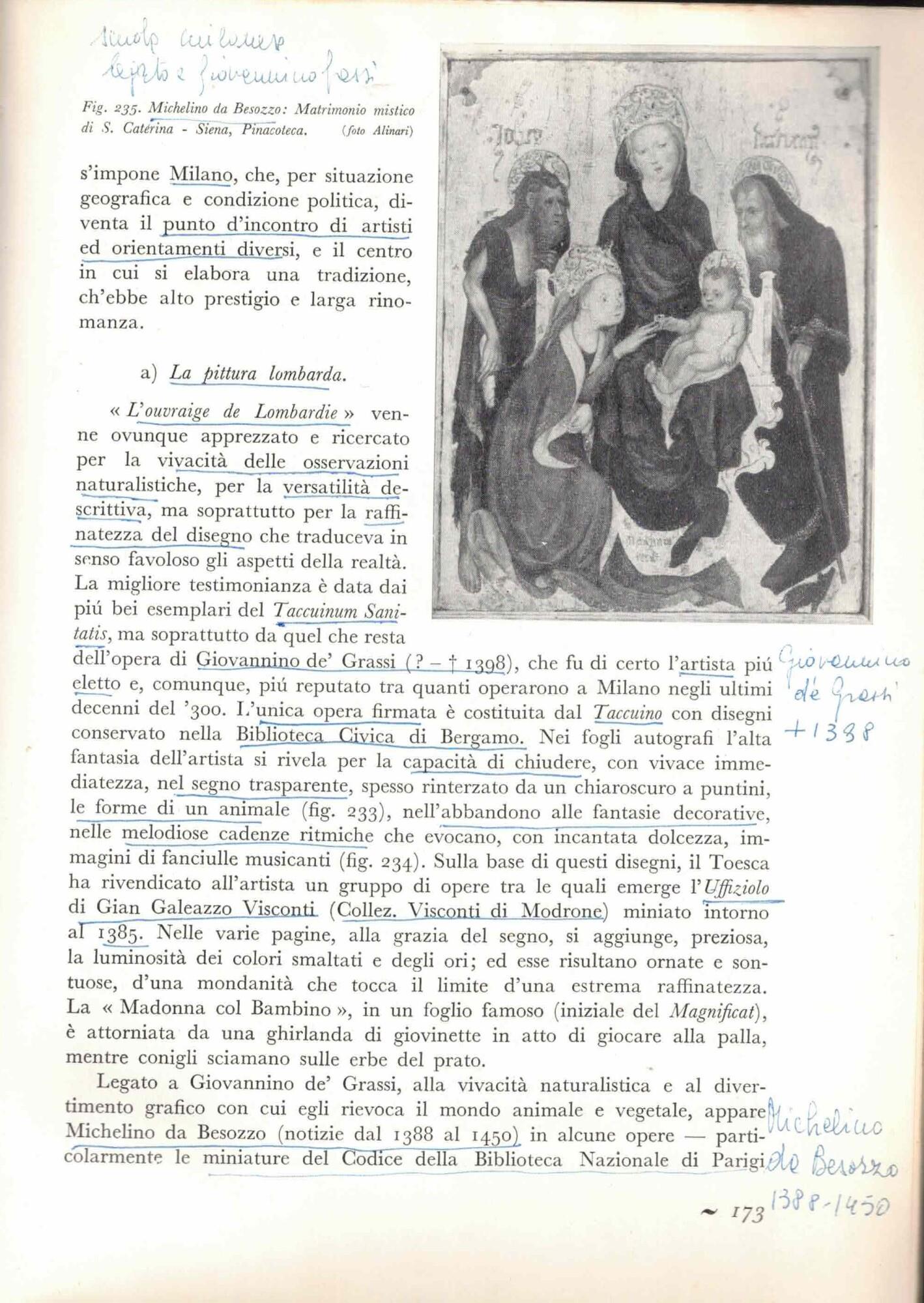 STORIA DELL'ARTE ITALIANA (volume 2.) - IL RINASCIMENTO (Parte I.) L'ARTE DEL QUATTROCENTO