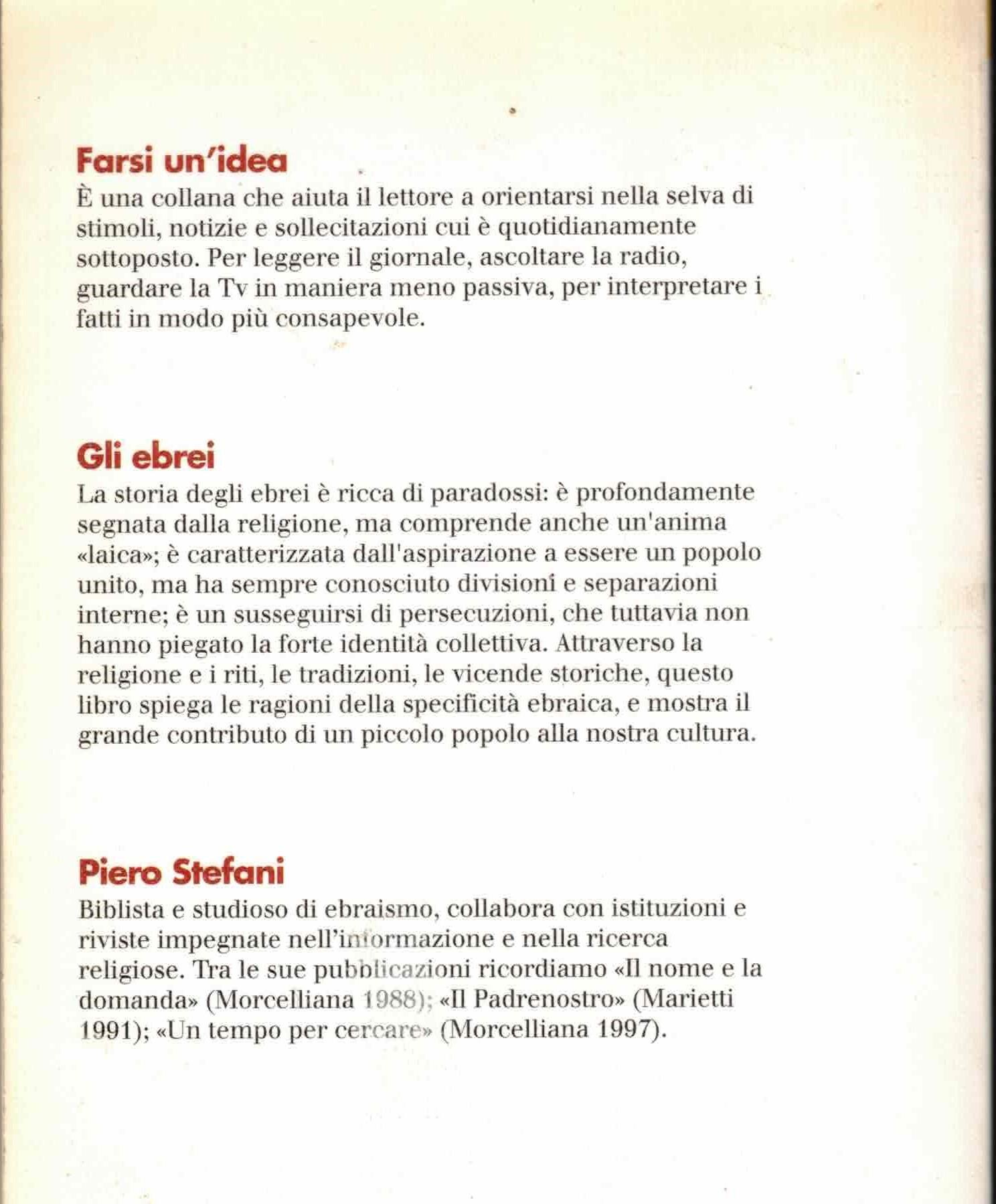 Gli ebrei