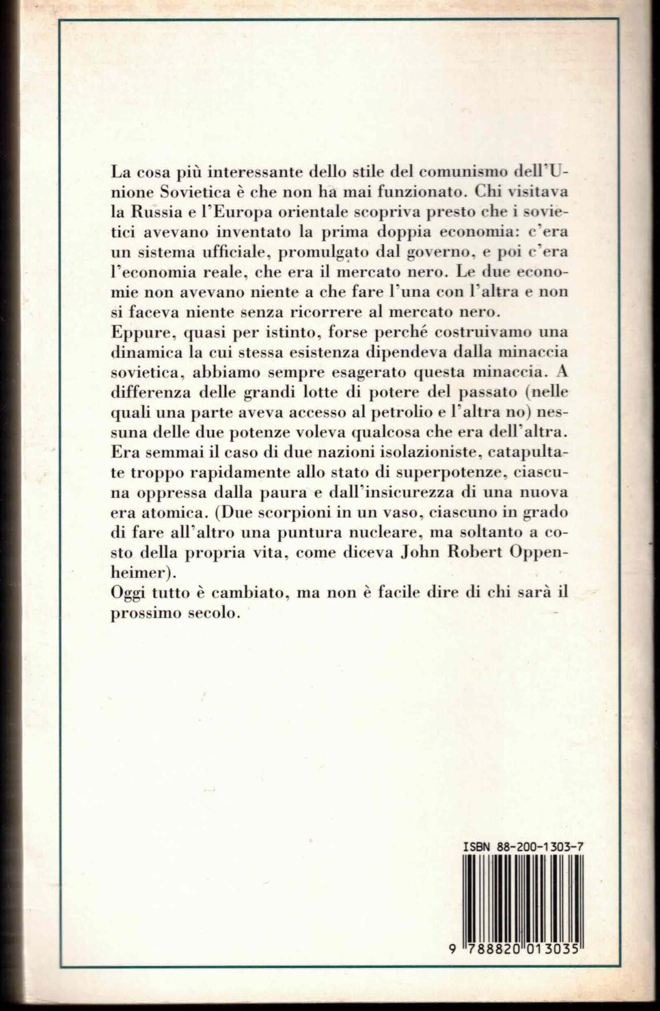 Il prossimo secolo