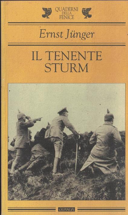 Il tenente Sturm - Ernst Jünger - copertina
