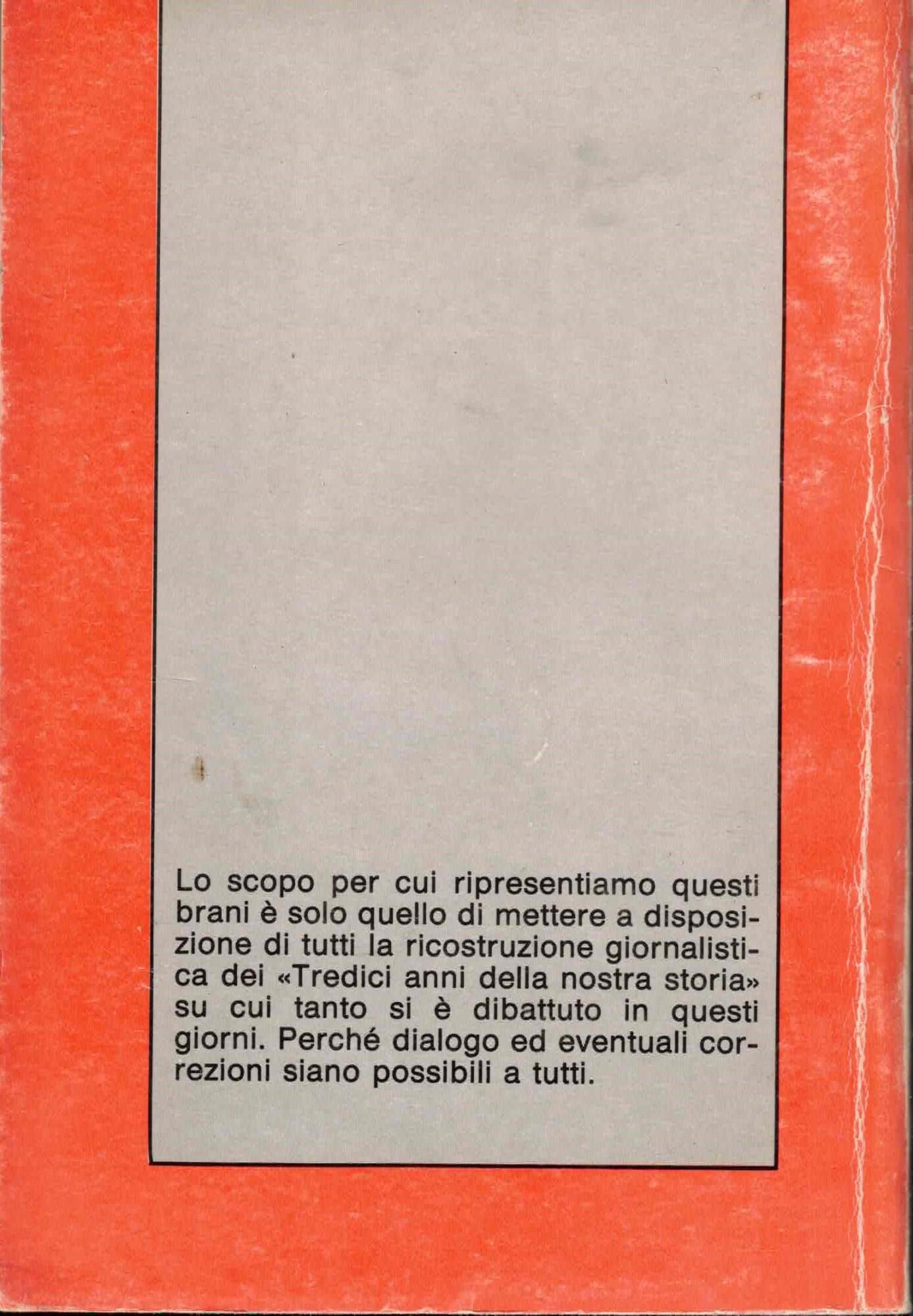 1974 tredici anni della nostra storia 1987