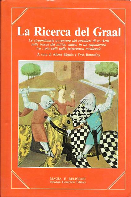 La ricerca del Graal - Yves Bonnefoy - copertina
