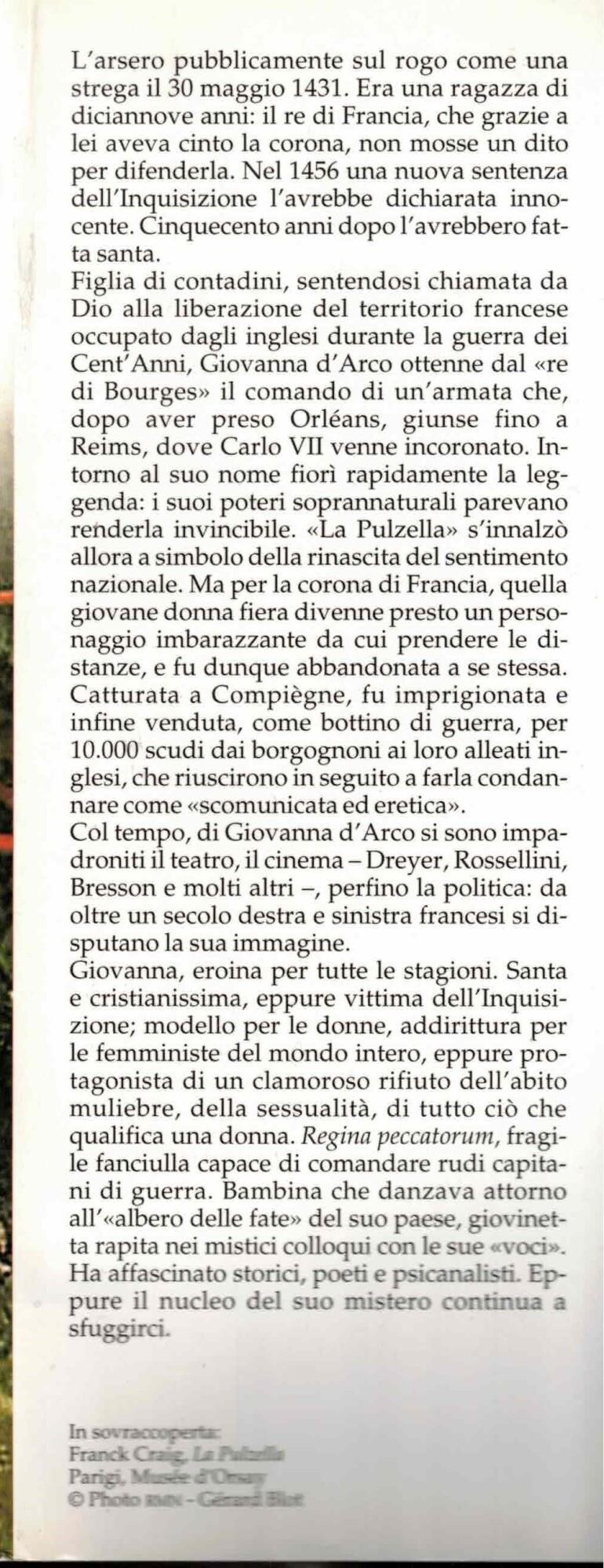 Giovanna d'Arco. La vergine guerriera