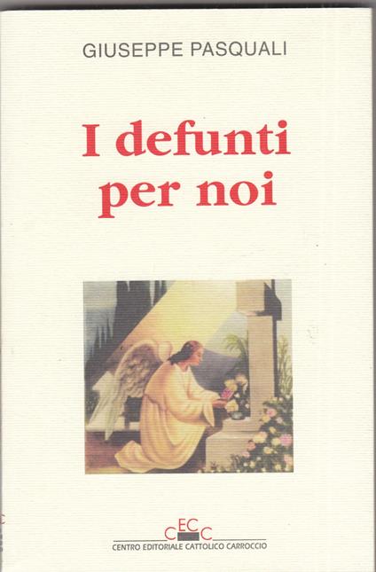 I defunti per noi - copertina