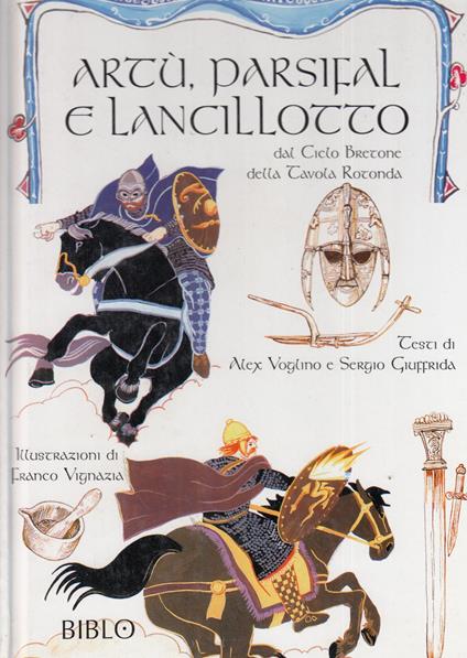 Artù, Parsifal e Lancillotto - copertina