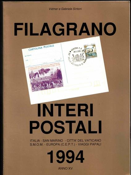 Filagrano Interi Postali 1994 - copertina