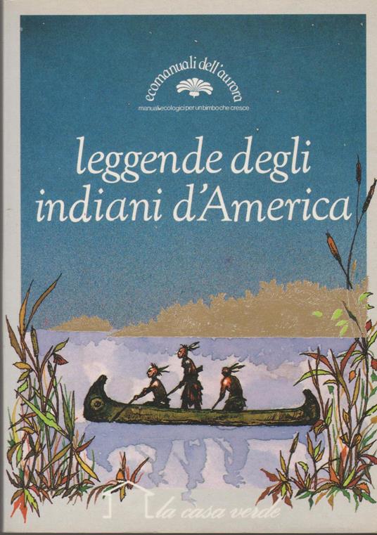 Leggende degli Indiani d'America - copertina