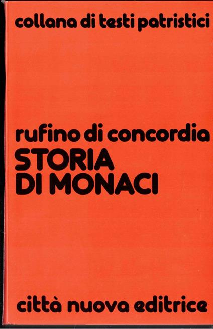 Storia di monaci - copertina