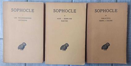 SOPHOCLE-Tome 1-2-3 - copertina