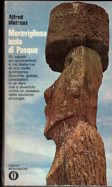 Meravigliosa Isola di Pasqua - Alfred Métraux - copertina