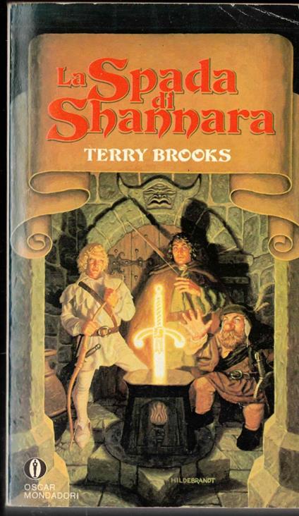 Spada Di Shannara 1987 - Terry Brooks - copertina